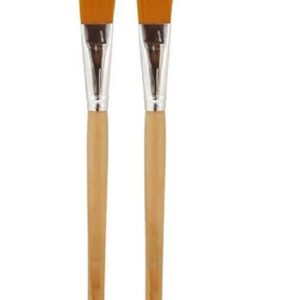 Wooden Face Pack Makeup Cosmetic Soft Brush, Comfortable for Your Facial Skin (Pack of 2)