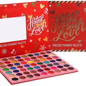 Ocean Beauty BEAUTY Hated With Love Pressed Pigment 63 Colors pallet