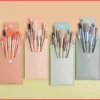 8 PCS Makeup Brush Set for Blush, Eye shadow, Eyelash, Lip and Brow, Brush.