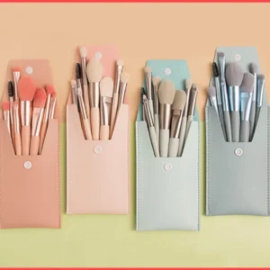 8 PCS Makeup Brush Set for Blush, Eye shadow, Eyelash, Lip and Brow, Brush.