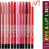 MN Me Now Super Matte Lip Liner and Eyeliner Pencil (Set of 12)