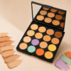 15 Color Flawless Concealer Palette Light Weight Multi-Purpose Concealer (Shade-1)