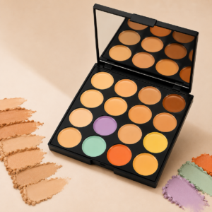 15 Color Flawless Concealer Palette Light Weight Multi-Purpose Concealer (Shade-1)
