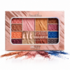12 Shade Eyeshadow Highlighter Palette Shimmer Long Lasting Makeup Highlighter (Shade-2)