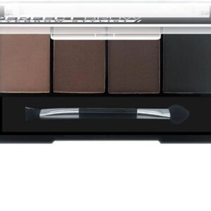Perfect Brow Eyebrow Stylist 4-Shade Brow Powder Palette With Brush Natural Fill