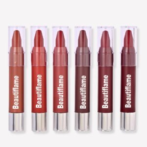 Matte Crayon Lipstick Waterproof and Smooth Texture pencil lipstick