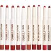12 Shade Matte Lip Crayon Set - Long Lasting, Smooth & Lightweight Lipstick. (Multi Shade)