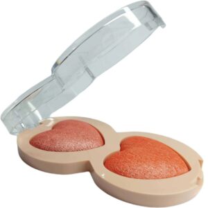 2in1 Love Time Cheek Professional Baked Blusher For Face Makeup