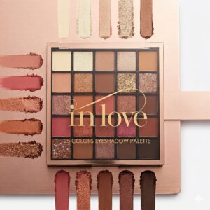Beautiflame 25 Color Eyeshadow Palette For Matte, Shimmer & Glitter Eye Makeup Palette (Pack of 1)