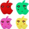 Apple Nail Polish Remover Tissue Wipes, Different Flavours (Pack of 4)