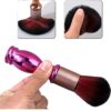 Single Oval Blush Makeup Brush with Ergonomic Handle, Elegant Gift for Women (Pack of 1) Multicolore