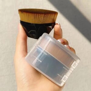 Portable Professional Foundation Brush Large Soft Base Female Makeup Tools (Pack of 1)