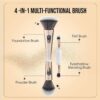 4in1 Makeup Brush for Foundation, Powder ,concealer, Eyeshadow Blending (Pack of 1)